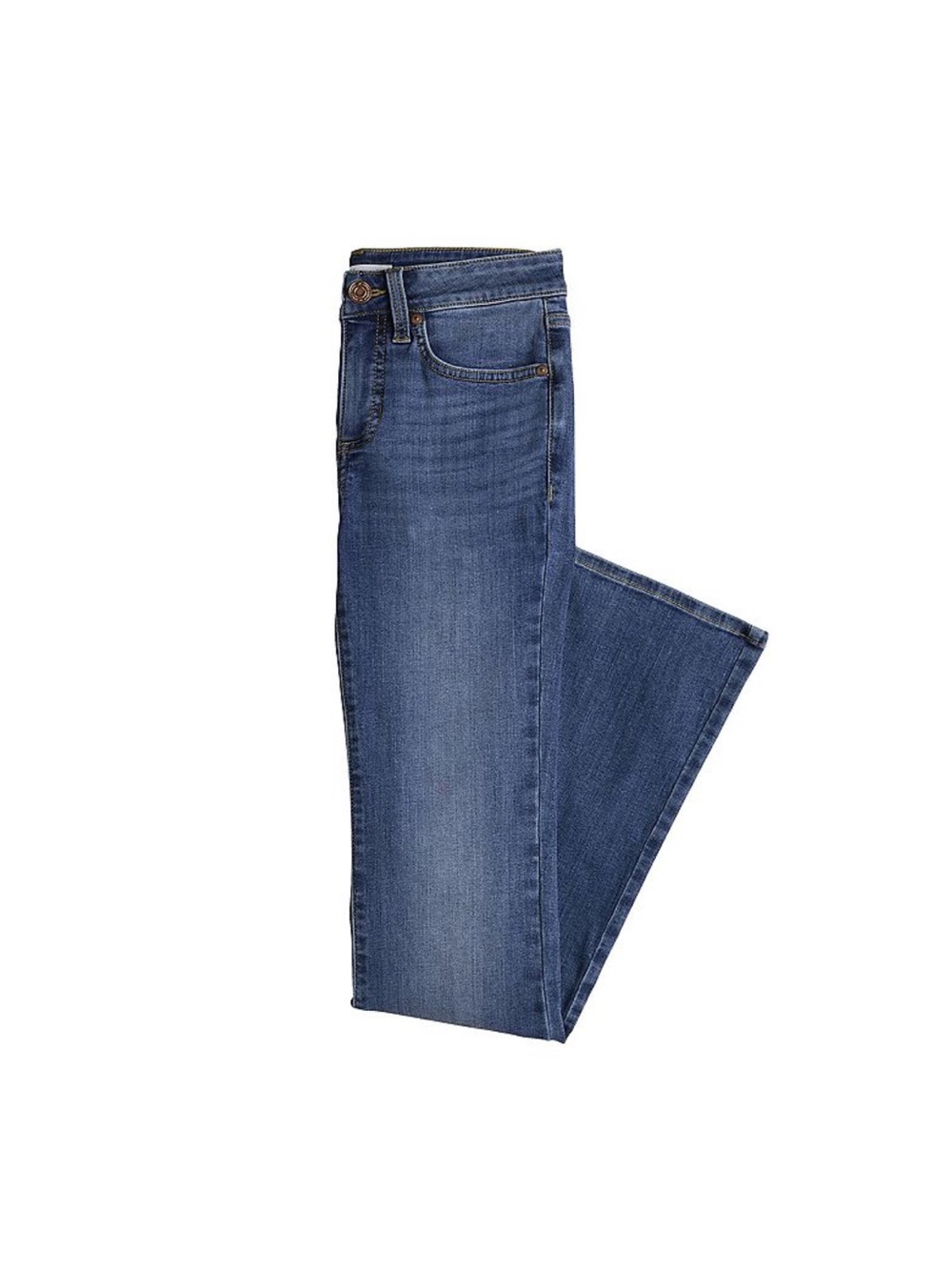 LC Lauren Conrad Blue Barely Bootcut Jeans size 6 short - Picture 4 of 8